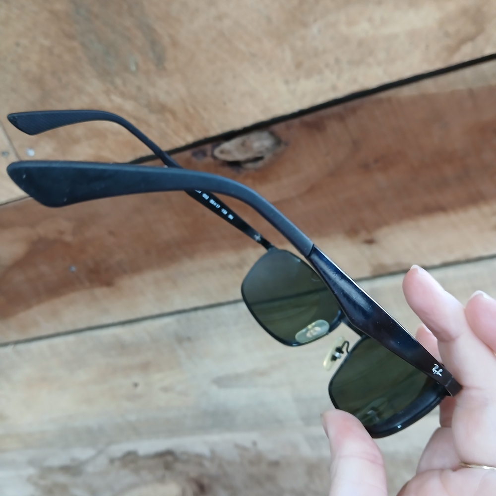 Ray-Ban RB3534 004 Sunglasses black FRAMES ONLY 59-17-135 with case - Picture 12 of 14